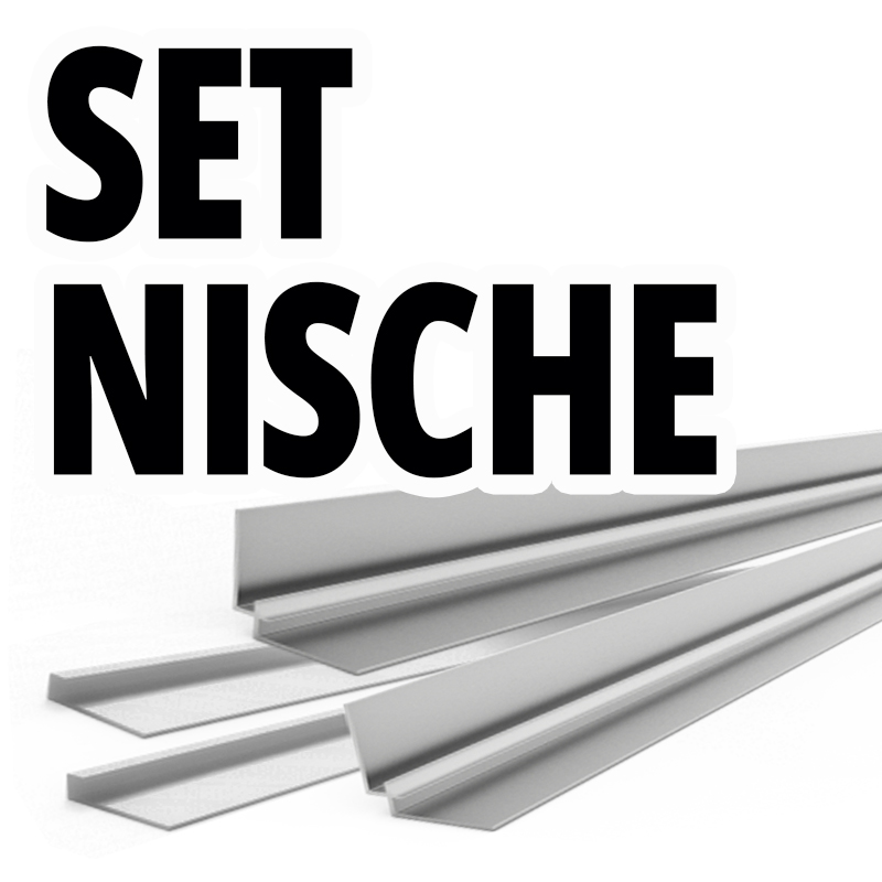 Set Nische je 2x U + Eck