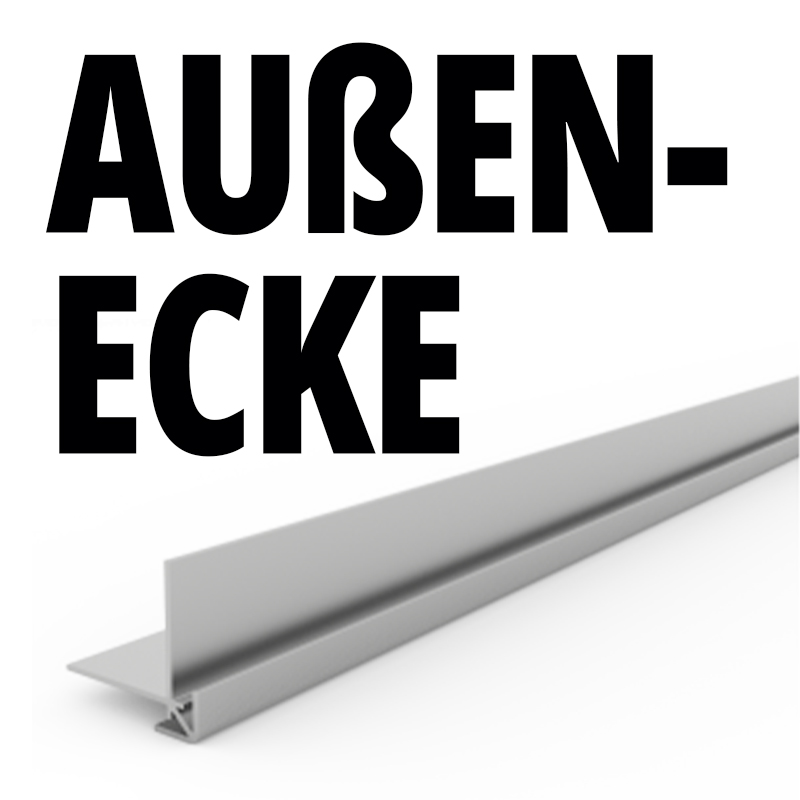 Eckverbinder Ausseneck Profil